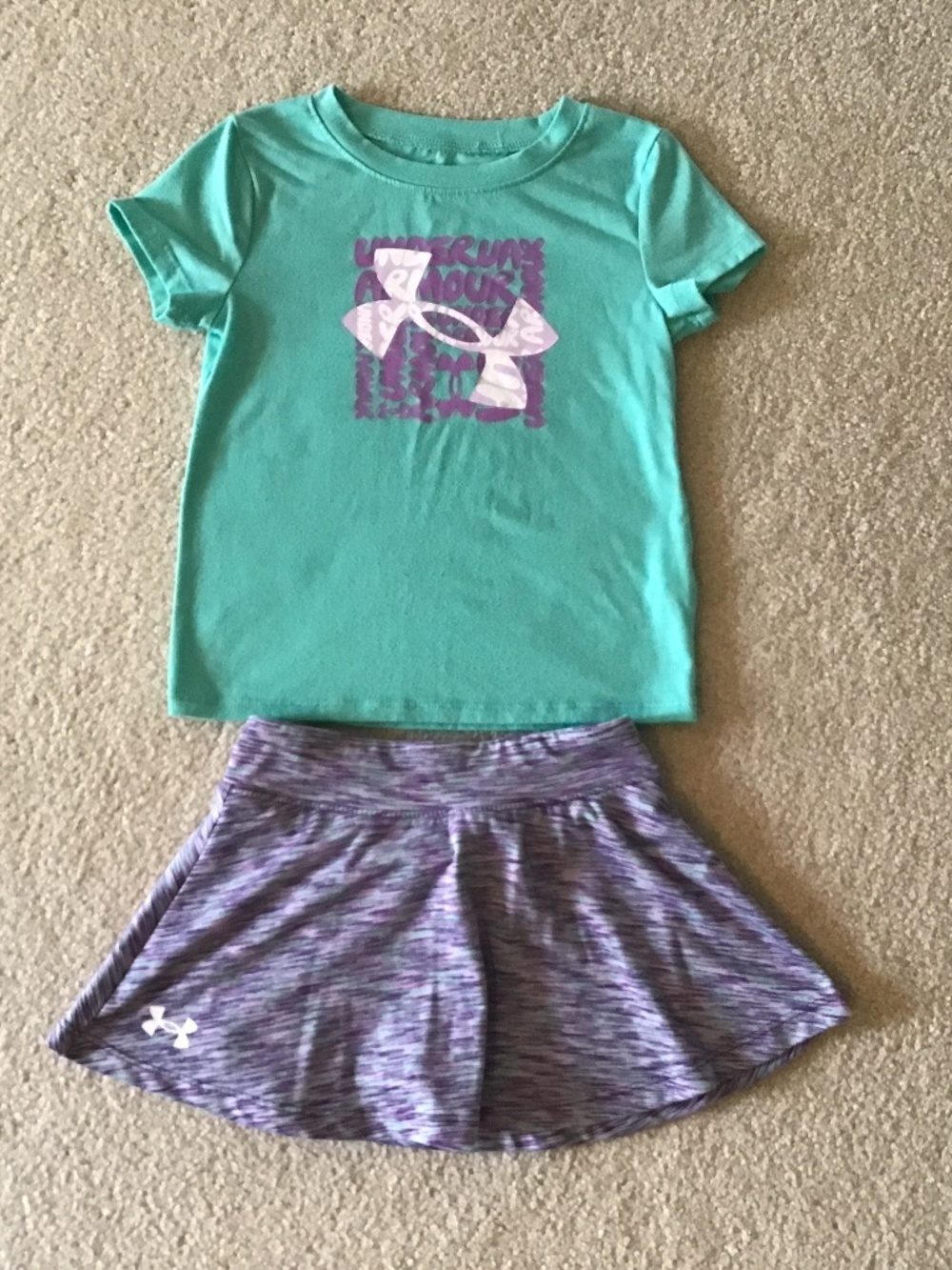 Under armour girls set 4T